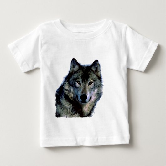 Wolf Baby T-shirt (Vorderseite)