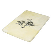 Wolf Badematte (Schrägansicht)