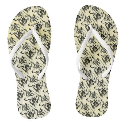 Wolf Badesandalen (Fußbett)