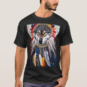 Wolf Basic Dark T - Shirt (Vorderseite)