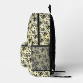 Wolf Bedruckter Rucksack (Rechts)