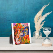 Wolf bei Nacht Fotoplatte (InSitu)