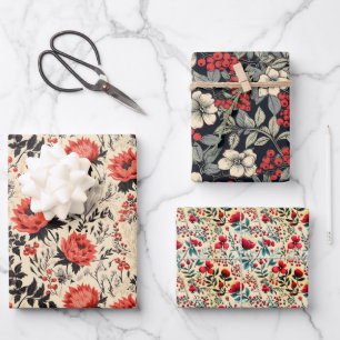 Wolf Berry Geschenkpapier Set