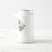 Wolf Bierglas (Vorderseite Links)