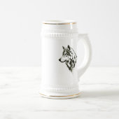 Wolf Bierglas (VorderseiteRechts)