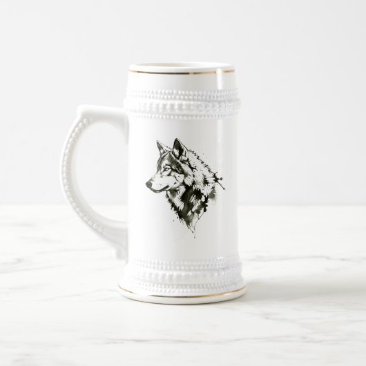 Wolf Bierglas (Links)