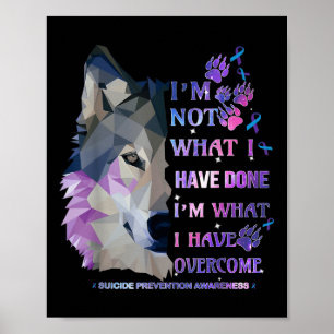 Wolf bin nicht das, was ich getan habe, was ich Ov Poster