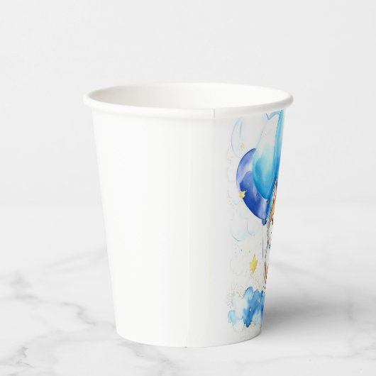 Wolf Birthday Pappbecher (Rechts)