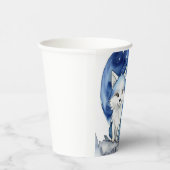 Wolf Birthday Pappbecher (Rechts)