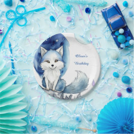 Wolf Birthday Pappteller