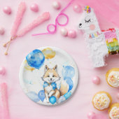 Wolf Birthday Pappteller (Party)