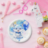 Wolf Birthday Pappteller (Party)