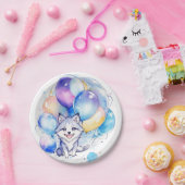 Wolf Birthday Pappteller (Party)