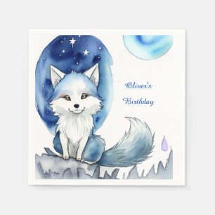 Wolf Birthday Serviette