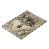 Wolf-Bleistift 16x24 Notizblock (Linke Seite)