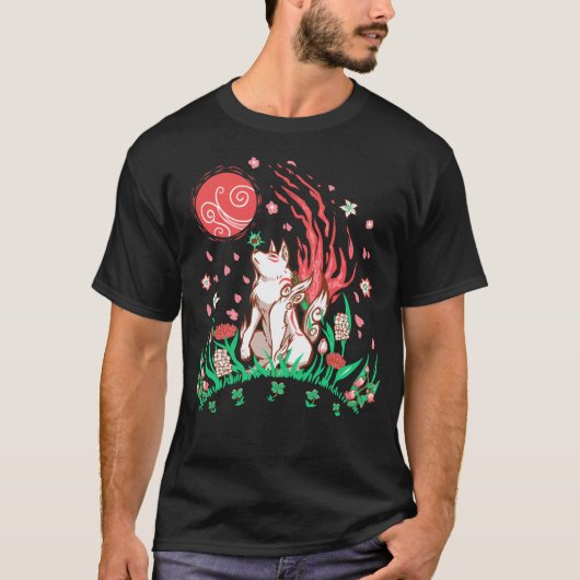 Wolf Blossom Breeze T-Shirt (Vorderseite)