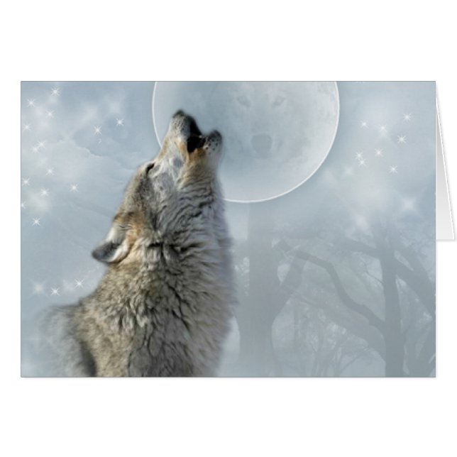 Wolf Blue Moon (Vorderseite (Horizontal))