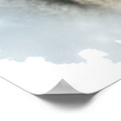 Wolf Blue Moon Poster (Ecke)