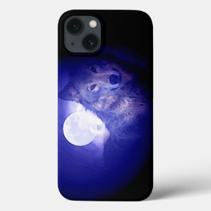 Wolf & Blue Night Case-Mate iPhone Hülle