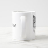Wolf Bone China Tasse (Rückseite)