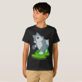 Wolf Bowling Bowlingkugel T-Shirt (Vorne ganz)