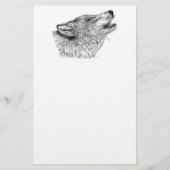 Wolf Briefpapier (Vorderseite)