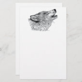 Wolf Briefpapier (Vorne/Hinten)