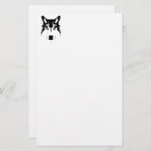 Wolf Briefpapier (Vorne/Hinten)