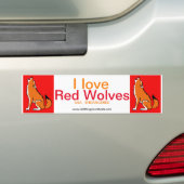 Wolf - bumper sticker autoaufkleber (Auf Auto)
