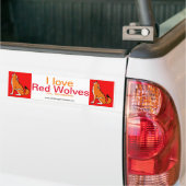 Wolf - bumper sticker autoaufkleber (Auf Lkw)