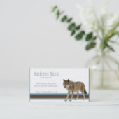 Wolf Business Cards Visitenkarte (Stehend Vorderseite)
