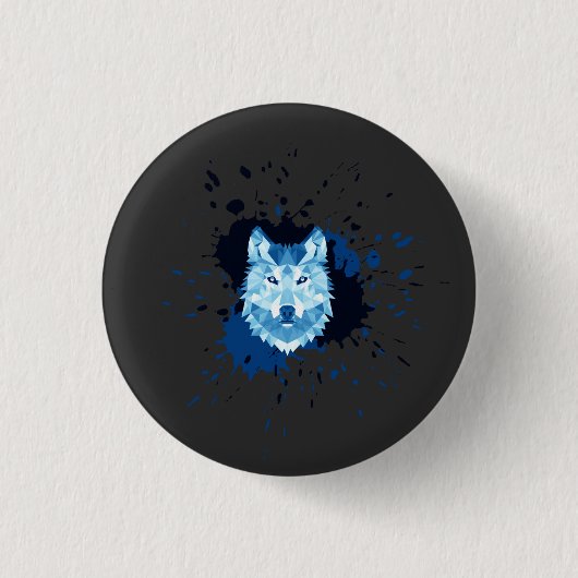 Wolf Button (Vorderseite)