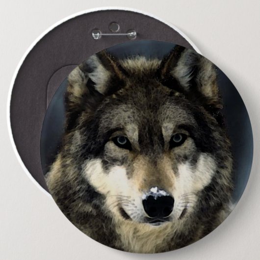 Wolf Button (Vorne & Hinten)