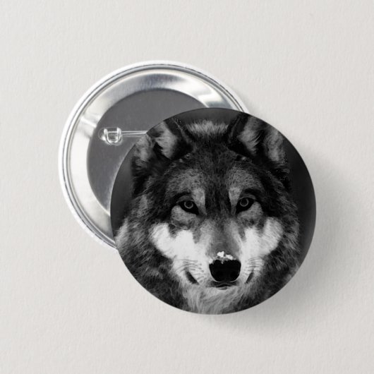 Wolf Button (Vorne & Hinten)