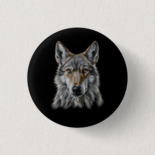 Wolf Button (Vorderseite)
