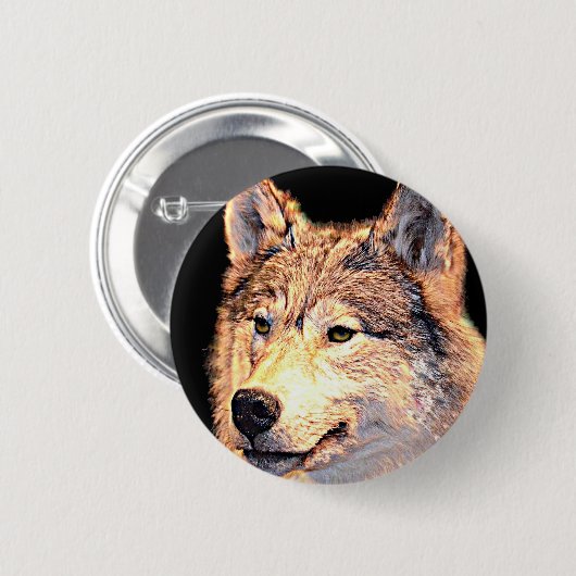 Wolf Button (Vorne & Hinten)