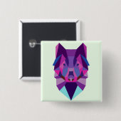 Wolf Button (Vorne & Hinten)