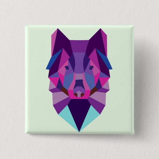 Wolf Button (Vorderseite)