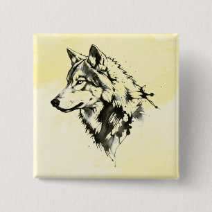 Wolf Button