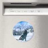 Wolf Call Magnet (In Situ (Geschirrspüler))