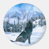 Wolf Call Magnet (Vorne)