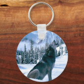 Wolf Call Schlüsselanhänger (Vorderseite)