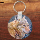 WOLF [Can key chain] Schlüsselanhänger (Vorderseite)