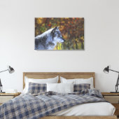 Wolf (Canis Lupus) 2 Leinwanddruck (Insitu (Schlafzimmer))