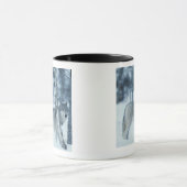 Wolf (Canis Lupus) während des Winters Tasse (Zentrum)