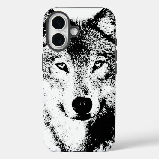 Wolf Case-Mate iPhone Hülle (Rückseite)