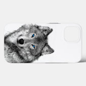 Wolf Case-Mate iPhone Hülle (Rückseite (Horizontal))