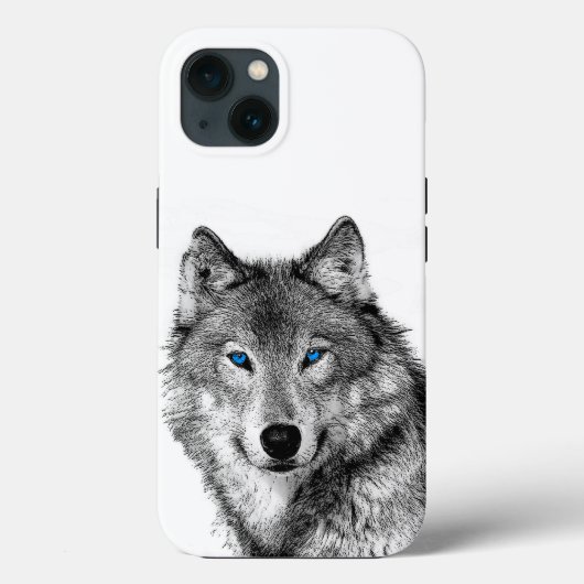 Wolf Case-Mate iPhone Hülle (Rückseite)