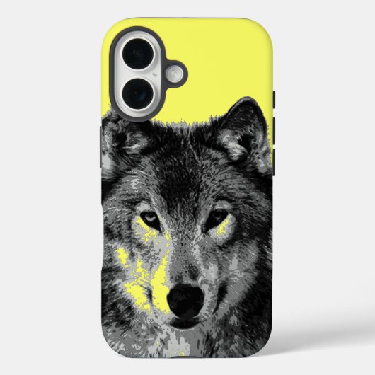 Wolf Case-Mate iPhone Hülle (Rückseite)