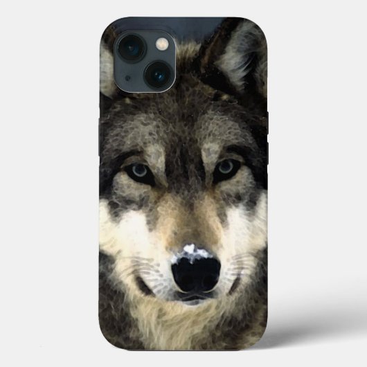 Wolf Case-Mate iPhone Hülle (Rückseite)